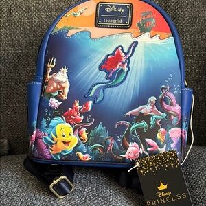 Disney Little Mermaid Loungefly small backpack